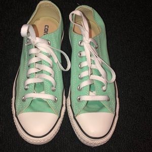 ‼️⭐️mint green converse⭐️‼️